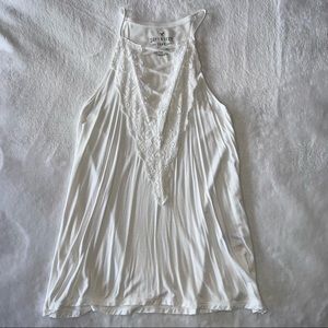 American Eagle white tank top XXS
